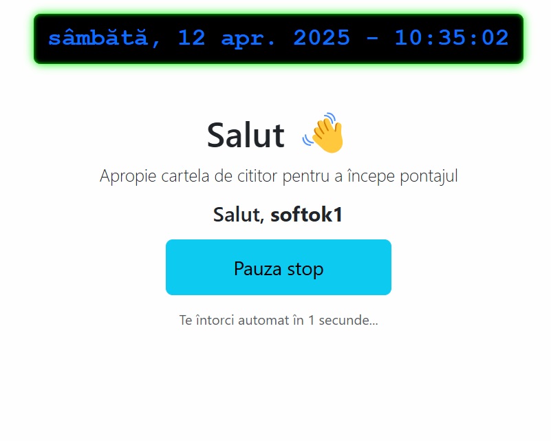 Raport Pontaj